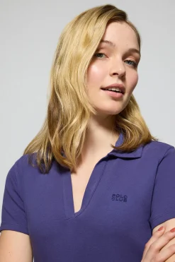 Polo Club Polos*Polo sans boutons Pedraza avec logo caoutchouté Bleu océan