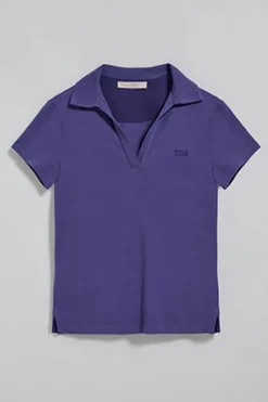 Polo Club Polos*Polo sans boutons Pedraza avec logo caoutchouté Bleu océan