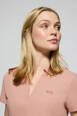 Polo Club Polos*Polo sans boutons Pedraza avec logo caoutchouté Rose pâle