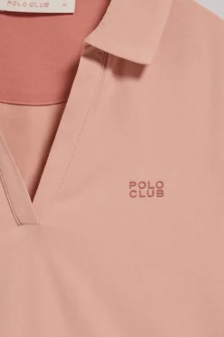 Polo Club Polos*Polo sans boutons Pedraza avec logo caoutchouté Rose pâle