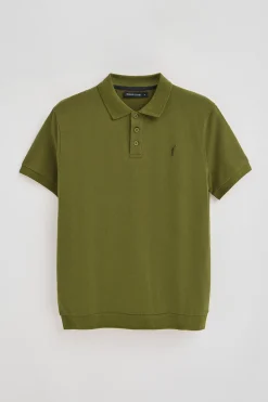 Polo Club Polos*Polo vert avec broderie Rigby Go Vert mousse