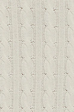 Polo Club Pulls*Pull tressé à col ras du cou et broderie Rigby Go Beige