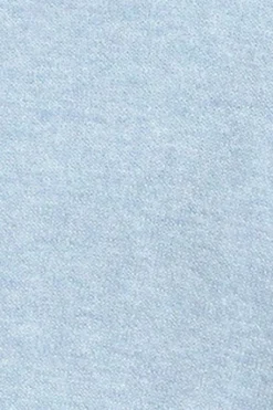 Polo Club Pulls*Pull à col en V en laine mélangée avec broderie Rigby Go Bleu Clair Chiné