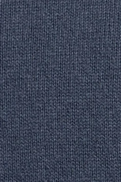 Polo Club Pulls*Pull bleu à fermeture éclair partielle éclair et laine mélangée avec broderie Rigby Go Denim