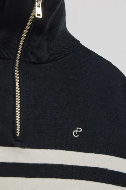 Polo Club Pulls*Pull en maille Jisoo avec un monogramme brodé Bleu Marine