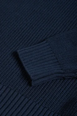 Polo Club Pulls*Pull en maille en jauge 9 avec détail Bleu Marine
