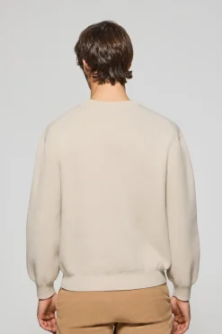 Polo Club Pulls*Pull en maille Axel avec logo sur la poitrine Beige