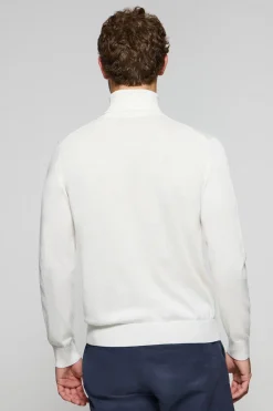 Polo Club Pulls*Pull en maille à col montant et logo brodé Rigby Go Beige