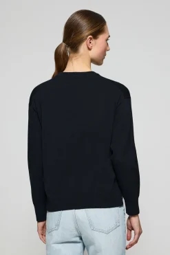 Polo Club Pulls*Pull en maille à col ras du cou et logo brodé Rigby Go Bleu Marine