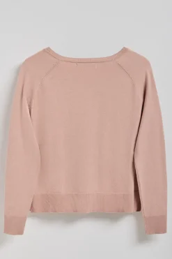 Polo Club Pulls*Pull en maille Kacey avec bouton nacré Rose pâle