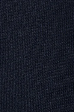 Polo Club Pulls*Pull en maille Katniss avec bouton nacré Bleu Marine