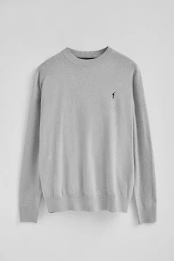 Polo Club Pulls*Pull en laine mélangée et broderie Rigby Go Gris Chiné