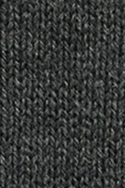Polo Club Pulls*Pull gris foncé chiné en maille tressée en laine mélangée avec broderie Rigby Go Vigoré Gris Foncé