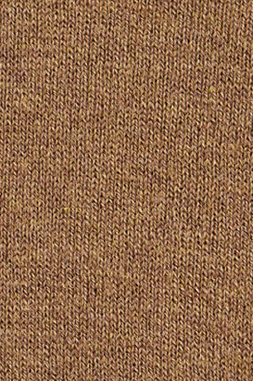 Polo Club Pulls*Pull marron chiné à fermeture éclair partielle en laine mélangée avec broderie Rigby Go Brun Chiné