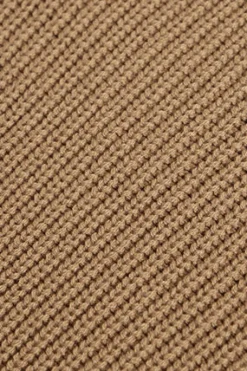 Polo Club Pulls*Pull marron en maille en jauge 9 avec détail Brun