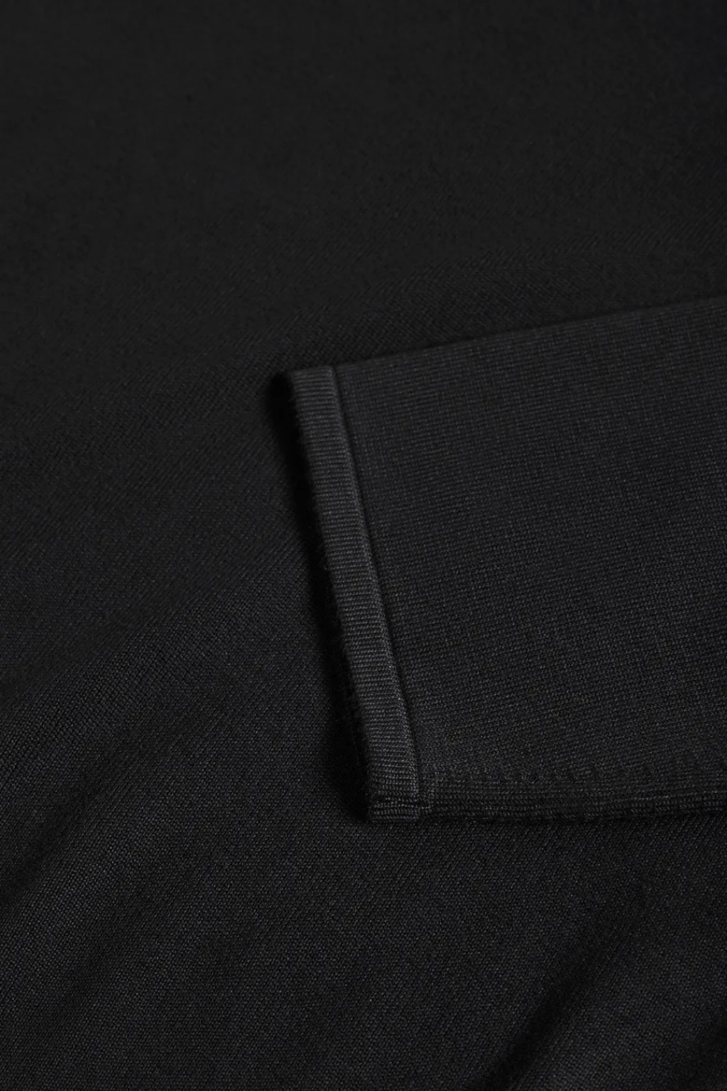 Polo Club Pulls*Pull à col ronde avec bouton nacré Noir