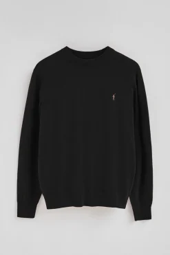 Polo Club Pulls*Pull en laine mélangée et broderie Rigby Go Noir