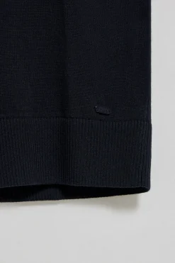 Polo Club Pulls*Pull sans manches avec bouton nacré Bleu Marine