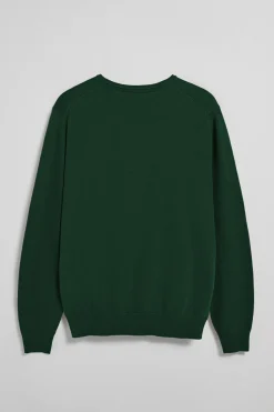 Polo Club Pulls*Pull en maille à col ras du cou et broderie Rigby Go Vert Bouteille