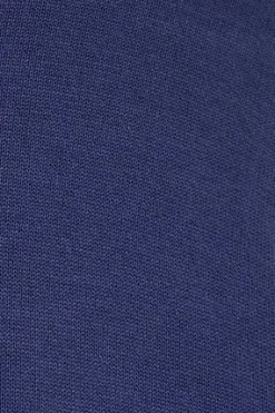 Polo Club Pulls*Pull violet bleuté zippé et Rigby Go brodé Bleu Violet