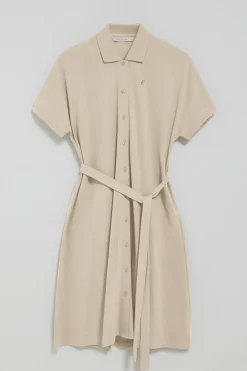 Polo Club Robes*Robe boutonnée avec broderie PC Beige