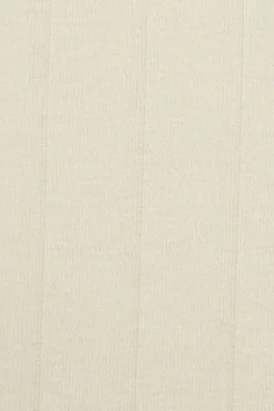 Polo Club Robes*Robe couleur crème côtelée avec écusson nautique Beige