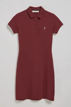 Polo Club Robes*Robe polo avec logo Rigby Go Grenat
