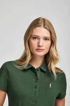 Polo Club Robes*Robe polo avec logo Rigby Go Vert Bouteille