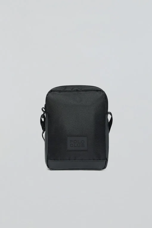 Polo Club Accessoires|Accessoires*Sac bandoulière Riverdale avec écusson caoutchouté Noir