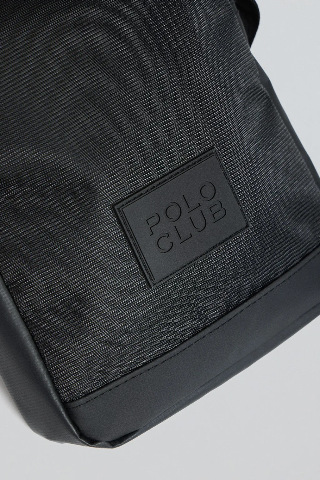 Polo Club Accessoires|Accessoires*Sac bandoulière Riverdale avec écusson caoutchouté Noir