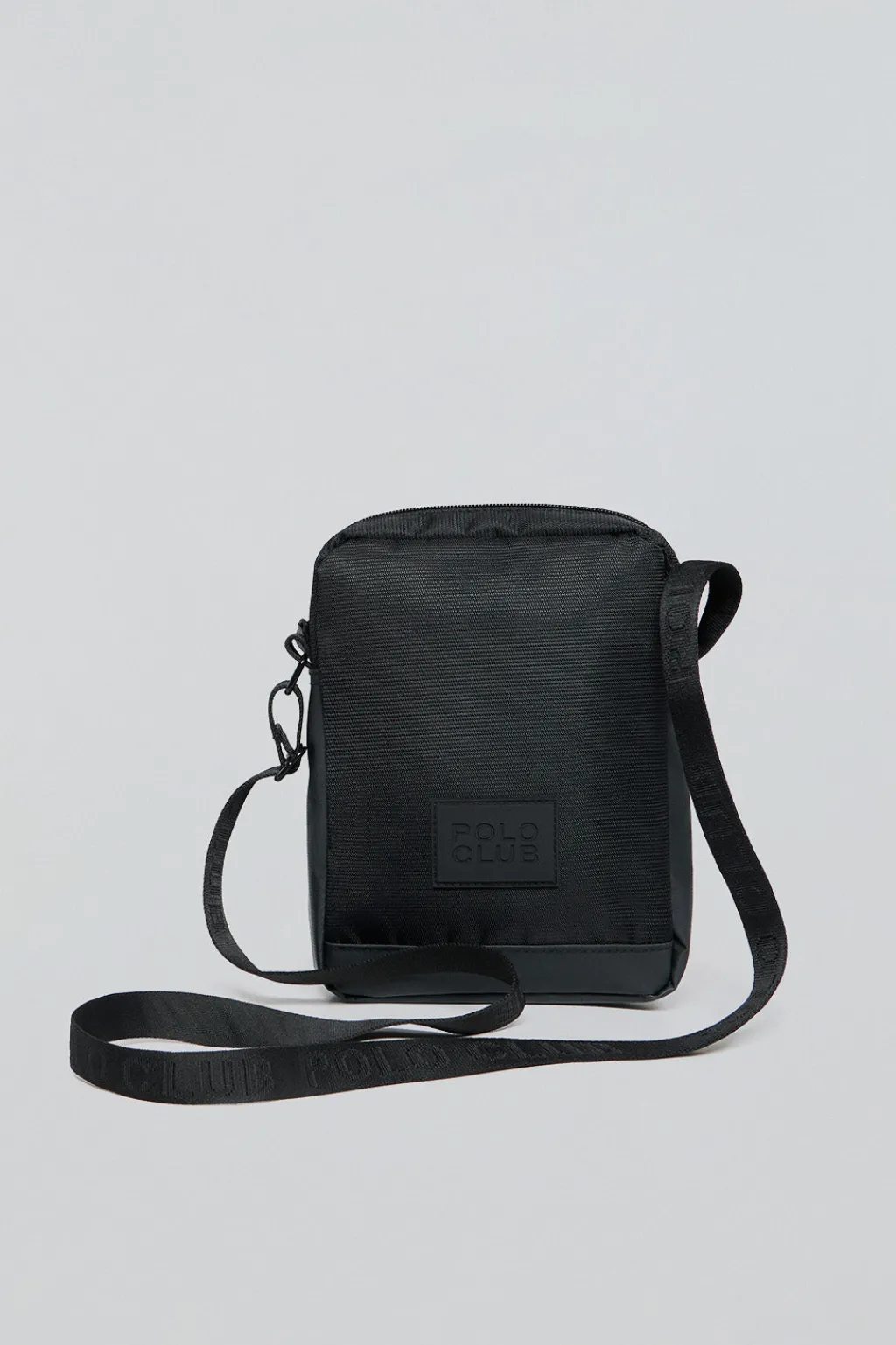 Polo Club Accessoires|Accessoires*Sac bandoulière Riverdale avec écusson caoutchouté Noir