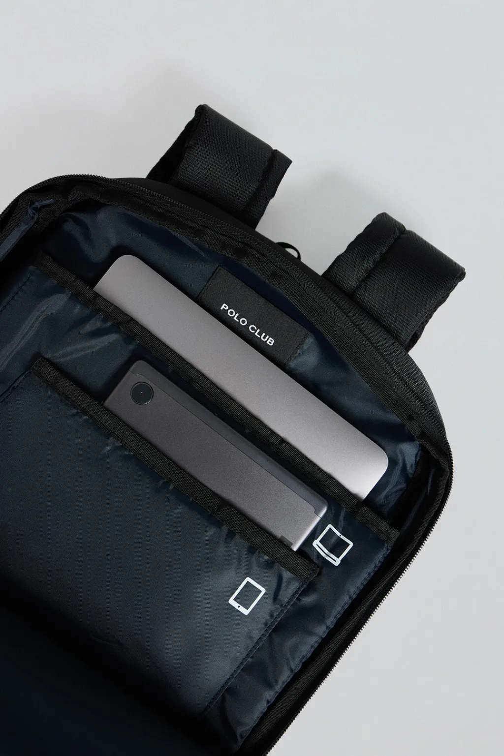 Polo Club Accessoires|Accessoires*Sac-à-dos avec éléments décoratifs Noir