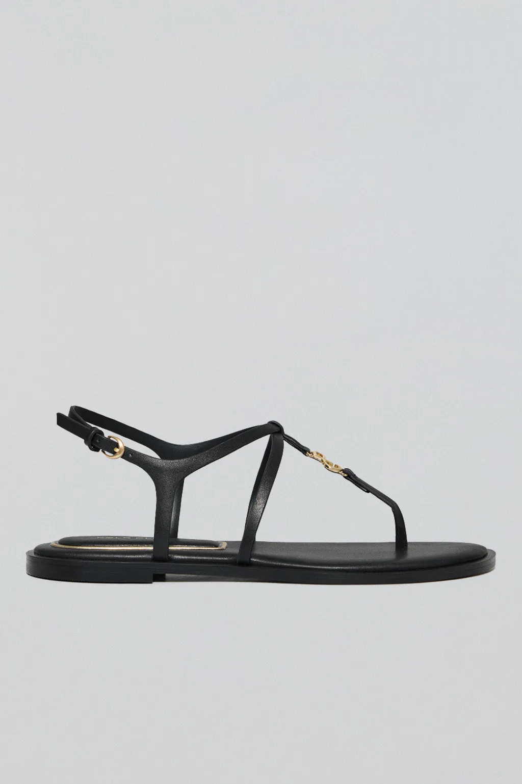 Polo Club Chaussures*Sandales à brides es Bianca avec détails métallisés Noir