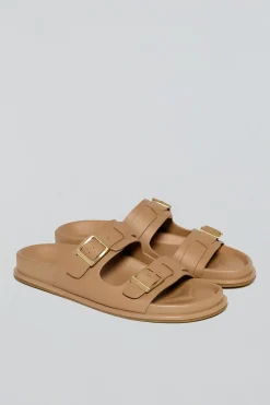 Polo Club Chaussures*Sandales bio Blake à boucles Camel