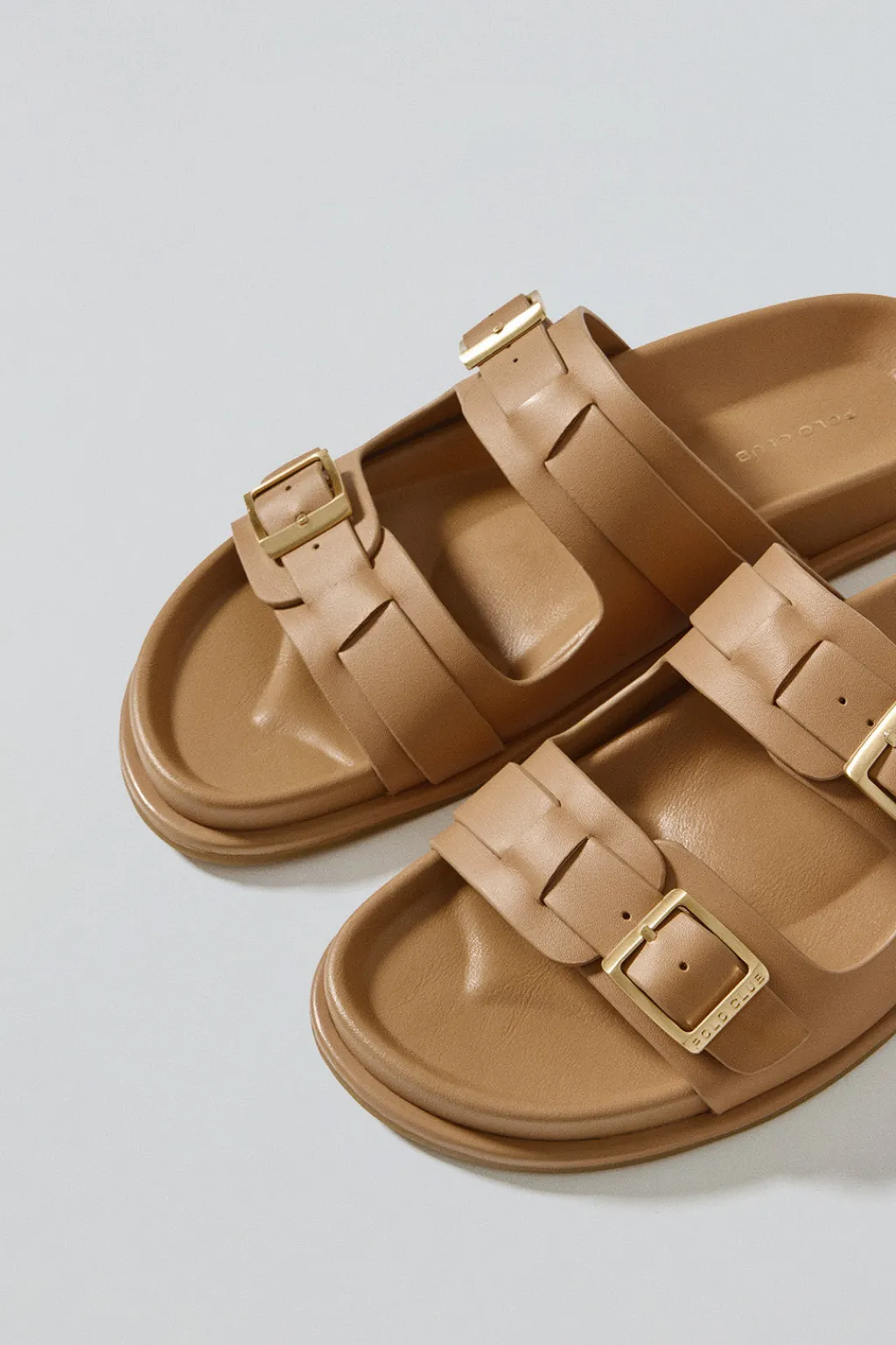 Polo Club Chaussures*Sandales bio Blake à boucles Camel