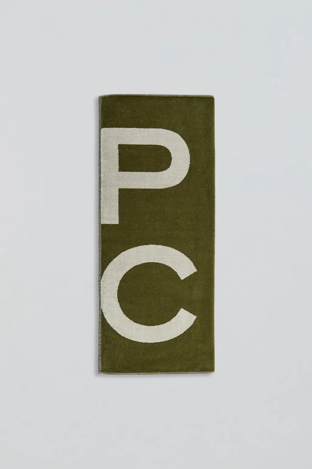 Polo Club Accessoires|Accessoires*Serviette éponge verte Antibes avec logo Vert mousse