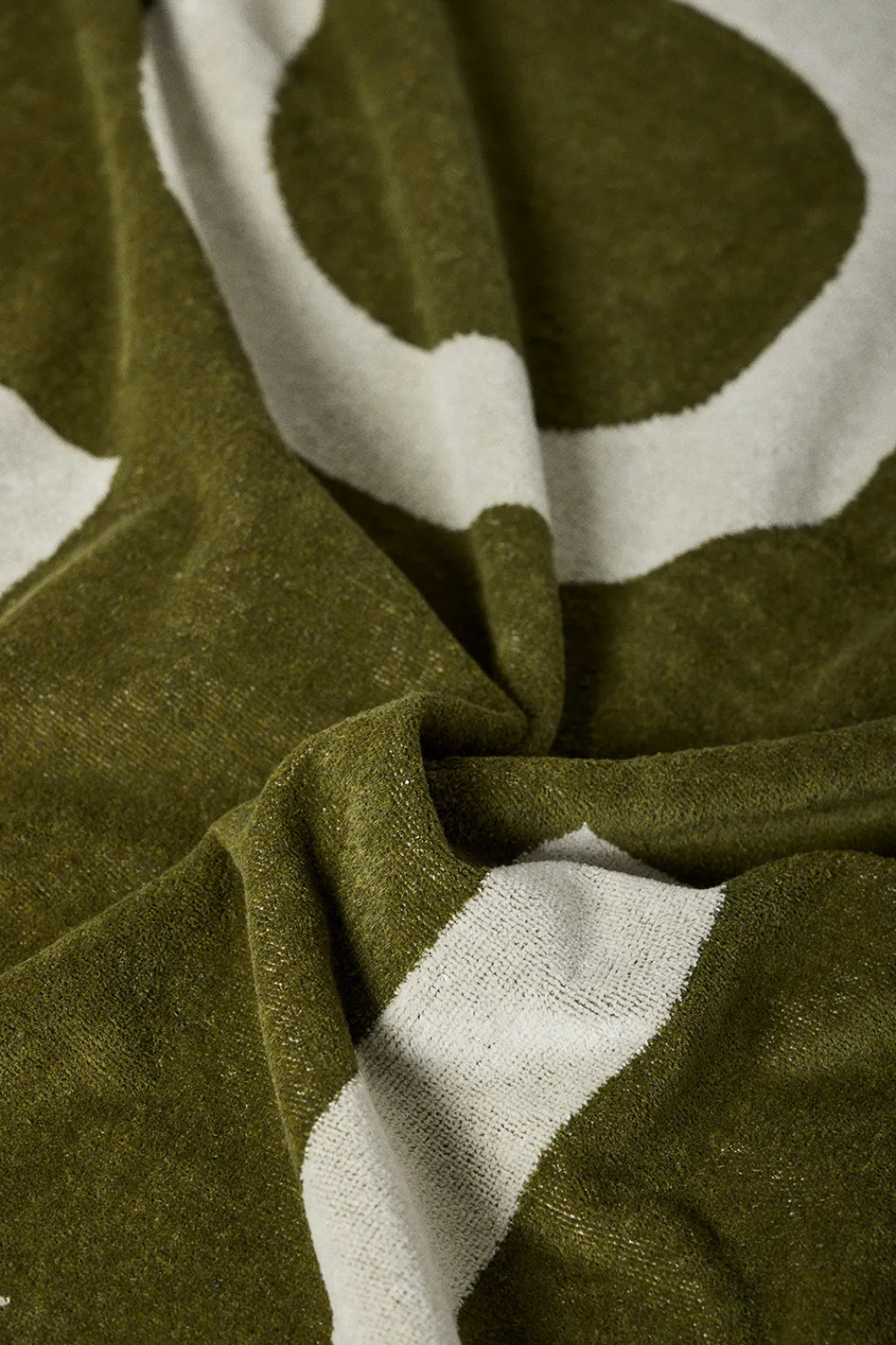 Polo Club Accessoires|Accessoires*Serviette éponge verte Antibes avec logo Vert mousse