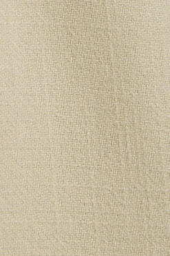 Polo Club Pantalons*Short Bali en lin et coton couleur avec détails brodés Sable