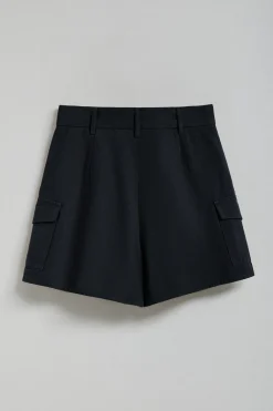 Polo Club Pantalons*Short en sergé Menfis avec détails Bleu Marine
