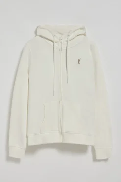 Polo Club Sweat-Shirts*Sweat à poches zippé et capuche avec broderie Rigby Go Beige