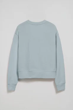 Polo Club Sweat-Shirts*Sweat bleu clair à col ras du cou et broderie Rigby Go Bleu ciel