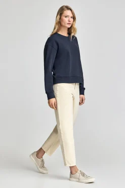 Polo Club Sweat-Shirts*Sweat à col ras du cou et broderie Rigby Go Bleu Marine