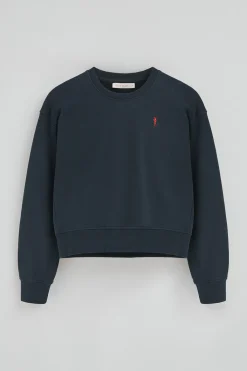 Polo Club Sweat-Shirts*Sweat à la coupe boxy et logo Rigby Go Bleu Marine