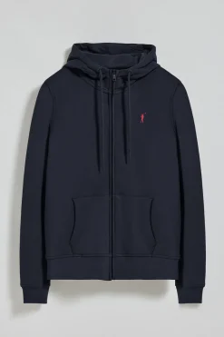 Polo Club Sweat-Shirts*Sweat à poches zippé et capuche avec broderie Rigby Go Bleu Marine