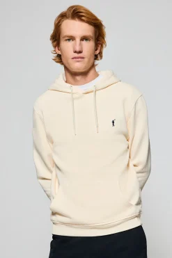 Polo Club Sweat-Shirts*Sweat couleur écrue avec capuche, poches et logo brodé Rigby Go Beige