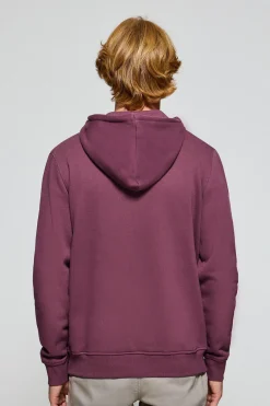 Polo Club Sweat-Shirts*Sweat couleur prune avec capuche, poches et logo brodé Rigby Go Ciruela