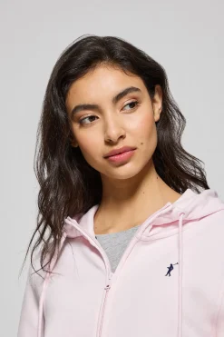 Polo Club Sweat-Shirts*Sweat à poches zippé et capuche avec broderie Rigby Go Rose