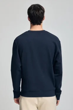 Polo Club Sweat-Shirts*Sweat Saddie avec motif nautique brodé Bleu Marine