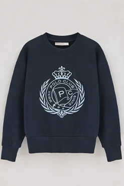 Polo Club Sweat-Shirts*Sweat Syren avec motif nautique brodé Bleu Marine