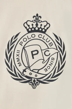 Polo Club Sweat-Shirts*Sweat Syren écru avec motif nautique brodé Beige